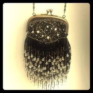 Vintage beaded evening purse